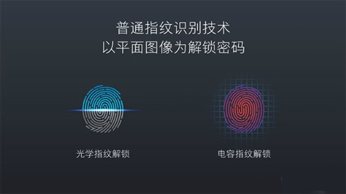 小米5S无孔式超声波指纹识别