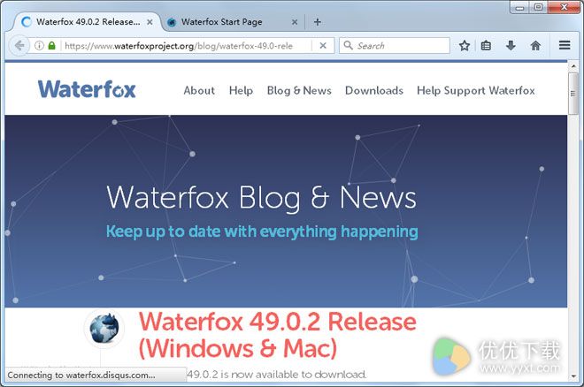 Waterfox官方下载