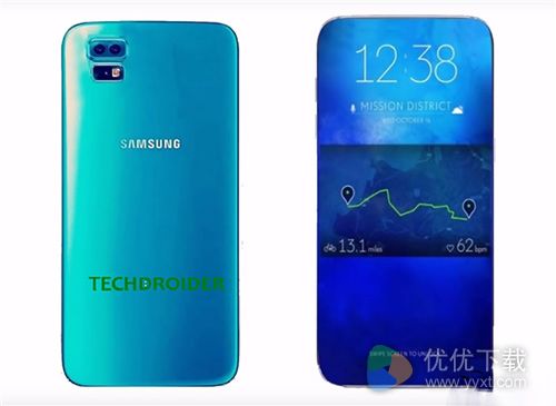 三星新旗舰机曝光 Galaxy S8拍照强大外形美丽
