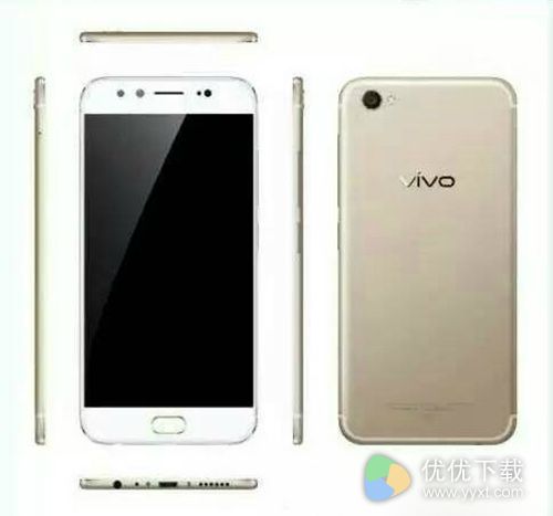 vivo X9外形曝光 外观唯美搭载4个摄像头3