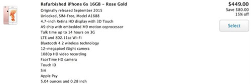 只要3000!  苹果新版iPhone6s开卖2