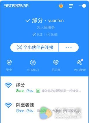 360免费WiFi安卓版 v3.9.5