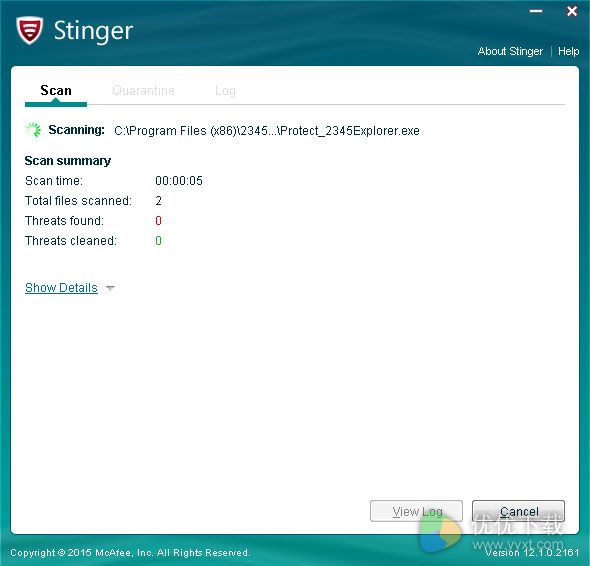  McAfee AVERT Stinger