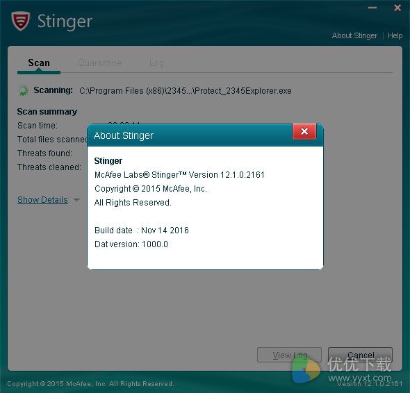 McAfee AVERT Stinger