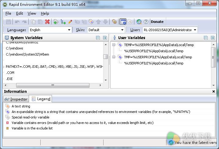 Rapid Environment Editor绿色版