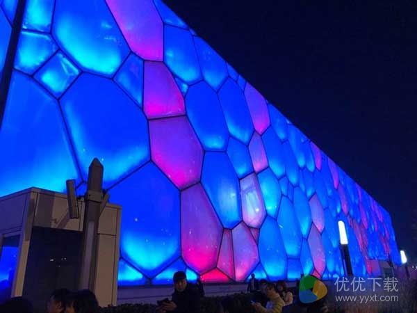 vivo柔光之美宣传,四大城市地标助力vivo