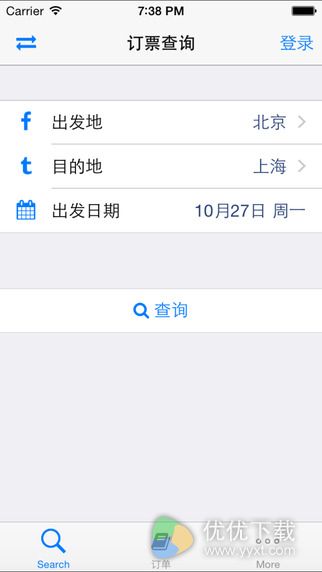 订票助手for 12306官网买火车票苹果版 v7.3.2