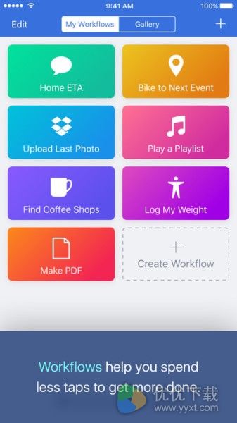 WorkFlow苹果版 v1.7.3