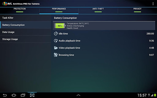 AVG杀毒软件安卓平板专业版 V5.1.3.1