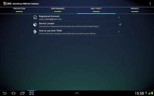 AVG杀毒软件安卓平板专业版 V5.1.3.1