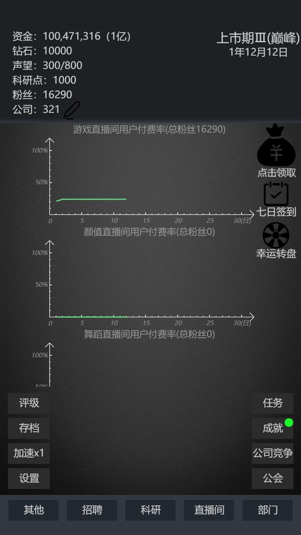 模拟经营我的直播公司安卓版 V1.0.16