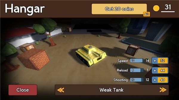 像素小坦克3D安卓版 V1.0