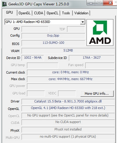 GPU Caps Viewer,GPU Caps Viewer下载,显卡诊断器