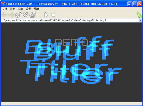 BluffTitler，BluffTitler下载,3D动画制作