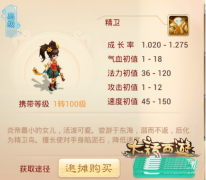 大话西游手游平民神宠精卫使用攻略