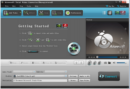 Aiseesoft Total Video Converter,视频转换工具,视频转换器