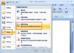 word文档要怎么加密？