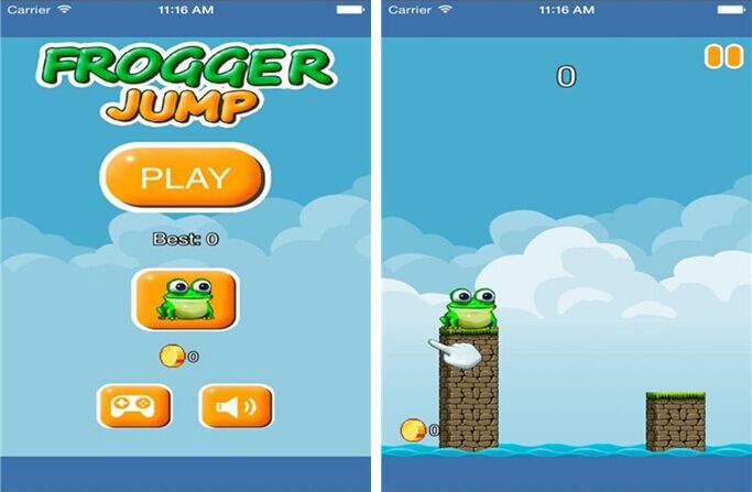 跳跃吧，青蛙王子for iPhone6.0（益智挑战）