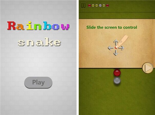 彩虹蛇for iPhone5.0（益智消除）