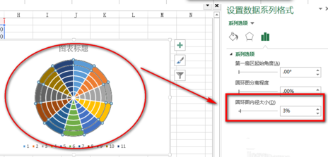 Excel教程,南丁格尔玫瑰图,Excel制作南丁格尔玫瑰图