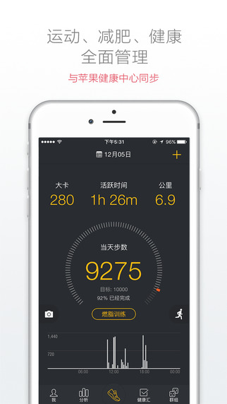 动动 - 运动计步跑步减肥教练 安卓版