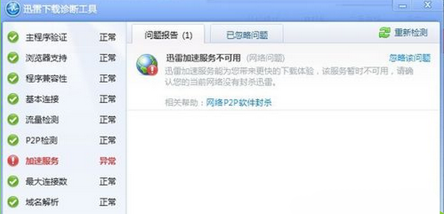 迅雷网络封杀解除