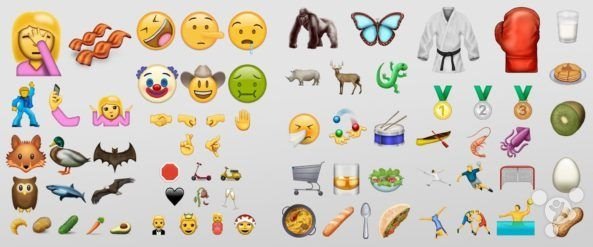 苹果iOS设备最新的Unicode emoji