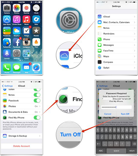 教你如何抹去iPhone所有的数据内容1