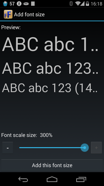 Big Font(系统字体设置)安卓版 v2.4.5
