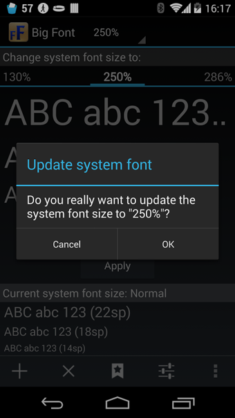 Big Font(系统字体设置)安卓版 v2.4.5