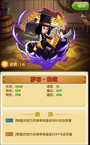航海王强者之路罗布鲁兹介绍