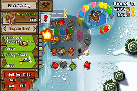 猴子打气球Bloons TD5测评:消遣必备塔防游戏6