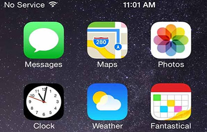 升级iOS 8.0.1后无服务及TouchID不能用解决办法